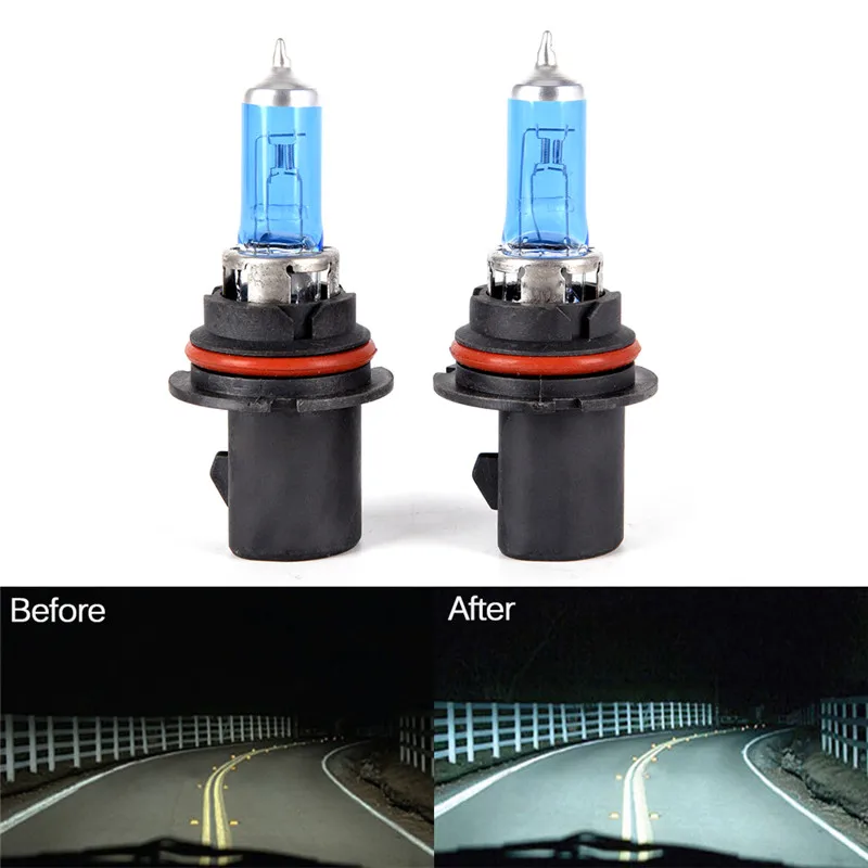 2 pz 9007-HB5 bianco 100/80W Xenon alogeno 5000K faro # d1 High/Lo Beam Light