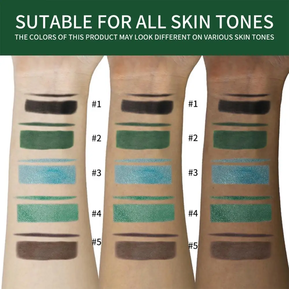 1/2/3/4 قطعة مسحوق كحل طويلة الأمد مقاوم للماء الطبيعية لطخة واقية المحمولة النساء كحل قلم رصاص الفتيات أدوات ماكياج العين