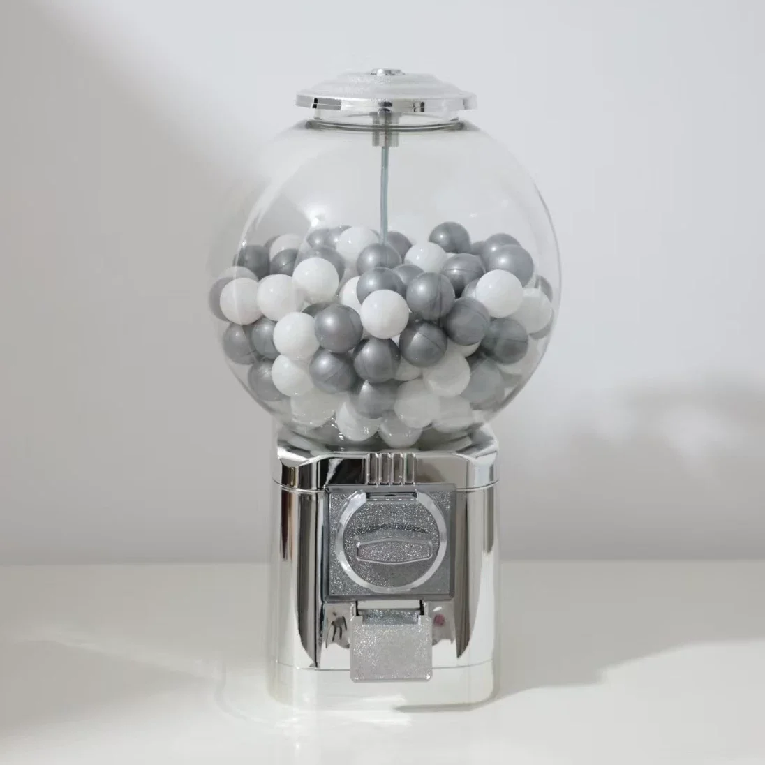 

32mm Capsule Vending Machine Electroplated Colored Capsule Machine Includes Free Empty Capsule No Coins Required