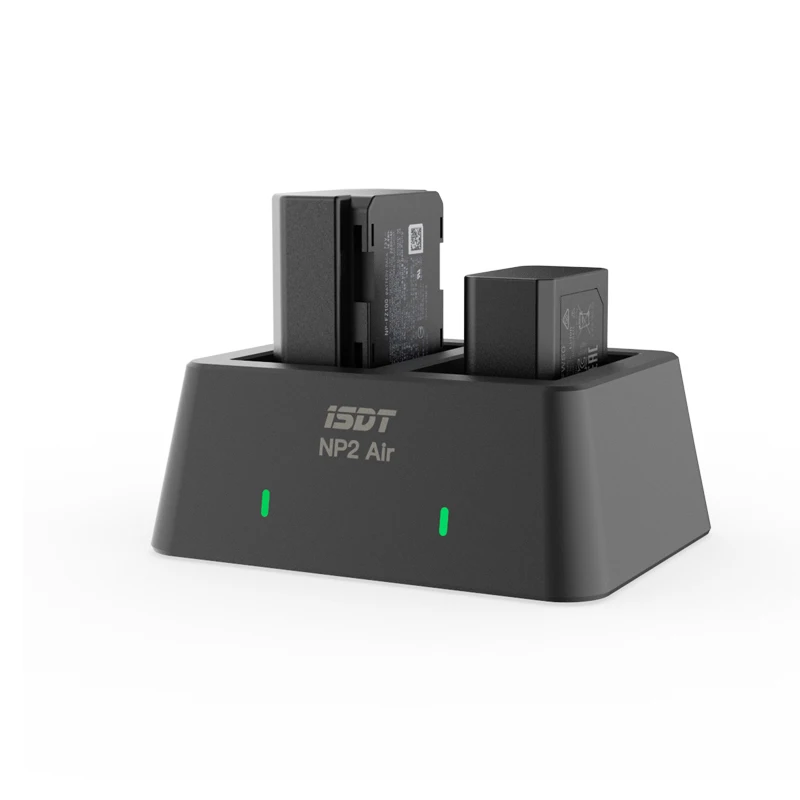 ISDT-cargador de doble canal NP2 Air, USB tipo C, 25W, para equipo de imagen Digital SONY o batería de NP-BX1 de NP-FZ100 Sony NP-FW50