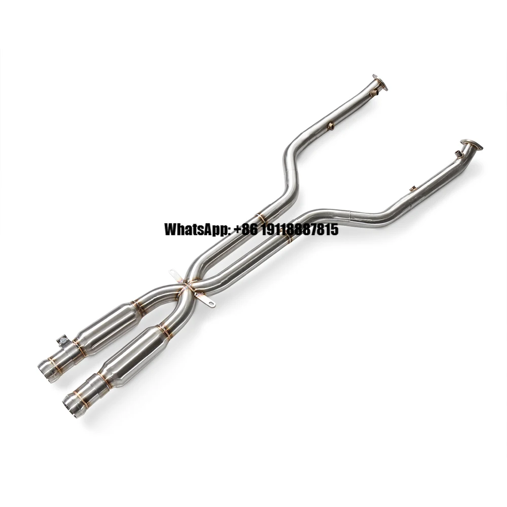 

Wholesale Mid Pipe SS304 Car Exhaust System for BMW M3 E90/E92/E93 V8 4.0l 2008-2013 Exhaust Pipe X Pipe