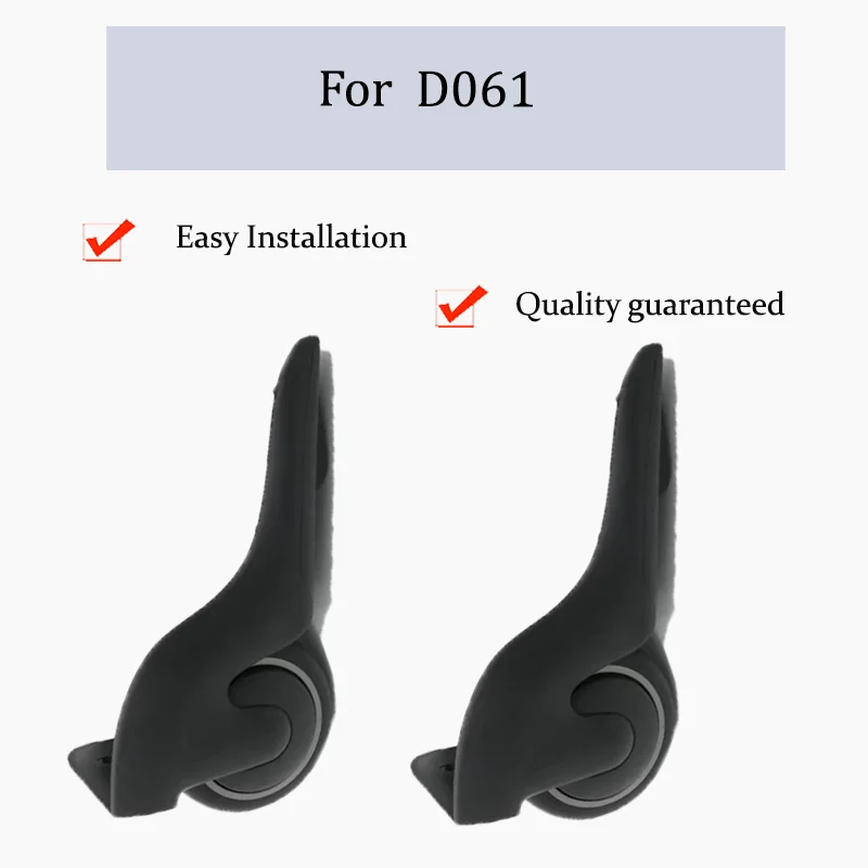 For D061 Luggage Replacement Fixed Front Wheel Straight Roller Assembly Universal Luggage Repair Parts