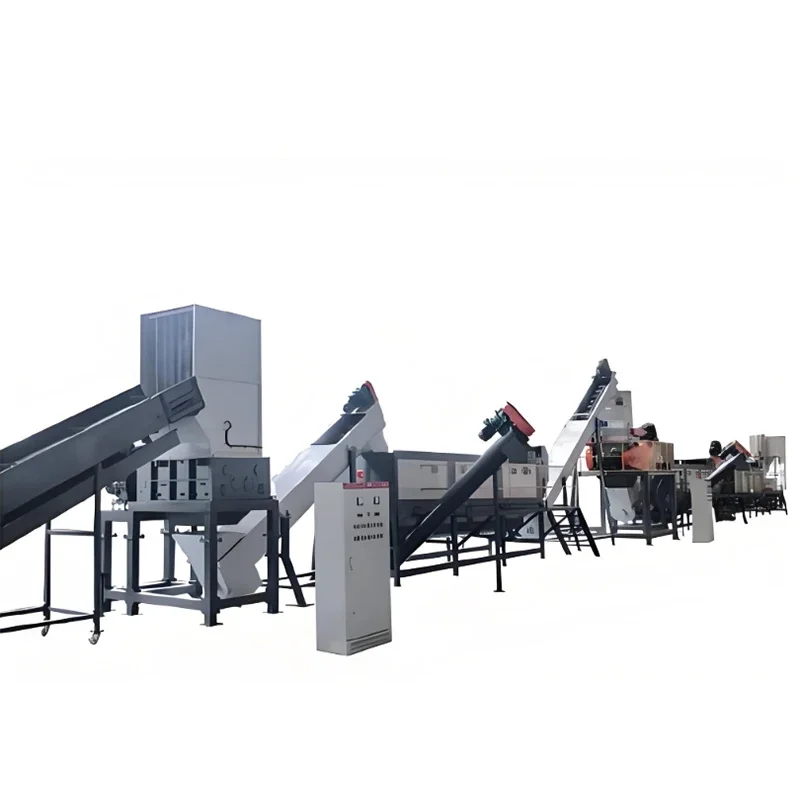 

Large plastic crushing and cleaning production line can be customized according to raw materials