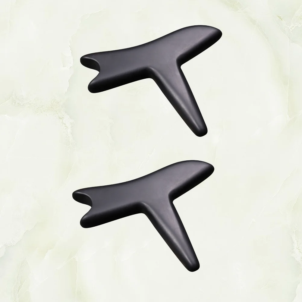 

2pcs Massage Cone Ergonomic Hand Foot Therapy Lightweight Traditional Massager Pedicure Care Tool Stick