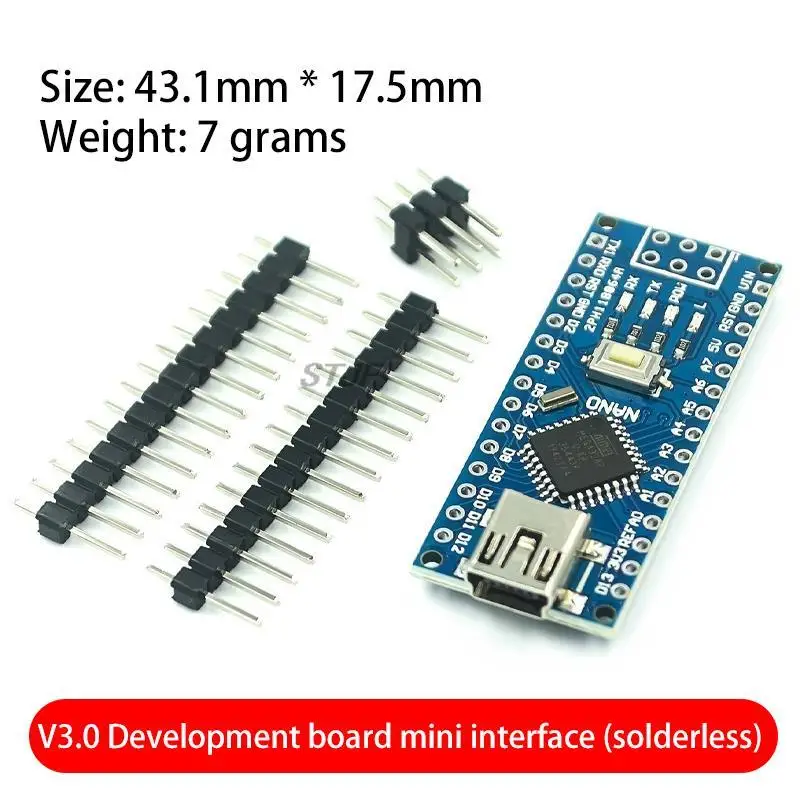 MINI USB For Nano V3.0 ATmega328P CH340G 5V 16M Micro-controller board for arduino For NANO 328P For NANO 3.0