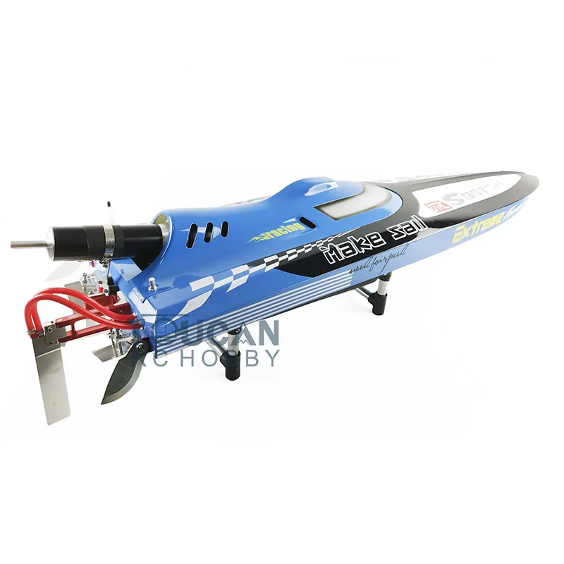 DTRC Toucanhobby G30C 30CC Blue Fiber Glass Gasoline Racing ARTR RC Boat W/O Radio System Servos