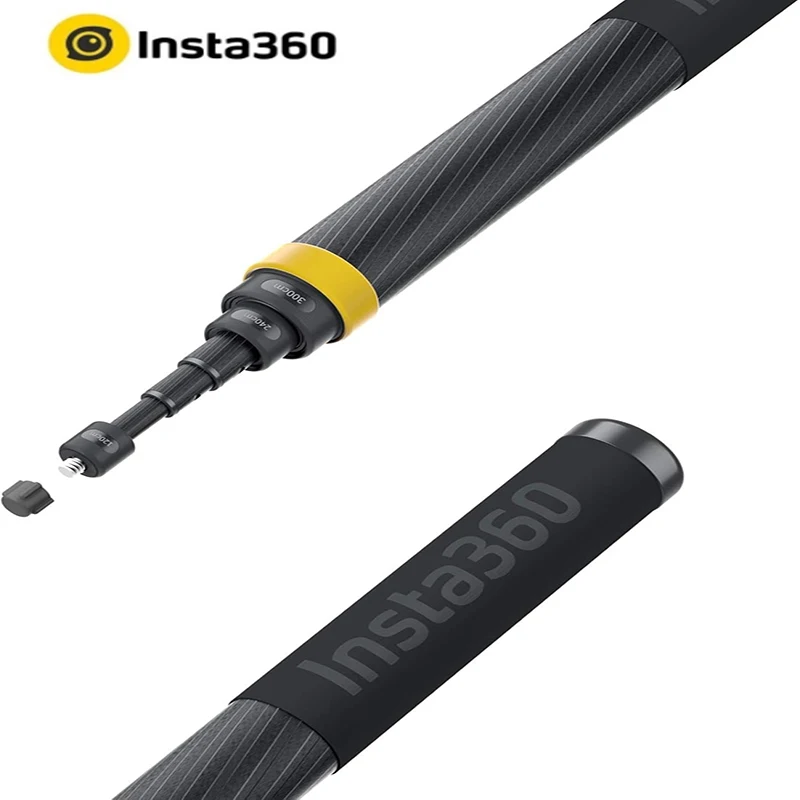 X5 Insta360 3 m 9,8 piedi Selfie Stick in edizione estesa per X4, X3, ONE RS, ONE X2, ONE R, ONE X, ONE Action Camera