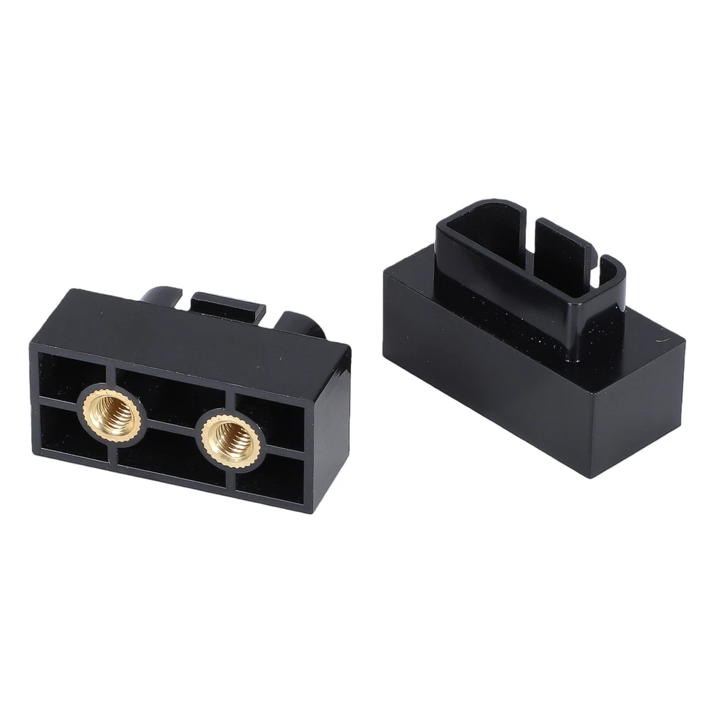 2pcs Terminal Connectors for For electromechanical Power Distribution PC+ABS 18mm Hole Spacing IP67 Waterproof