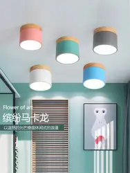 Nordic ceiling LED surface mounted downlight minimalist porch, corridor, balcony, bedroom, bay window, corridor, entrance ceilin