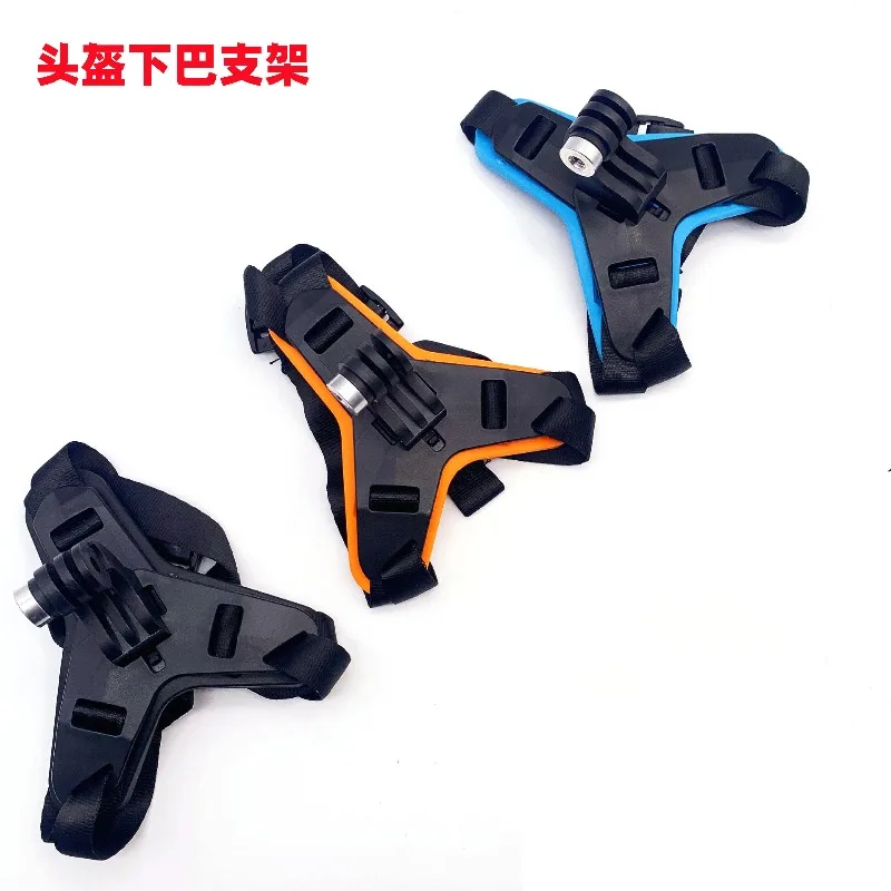 13 Cycling Gear, Motorcycle Helmet Straps, Chin Mount, Sports Camera Accessories, Off-road Mount