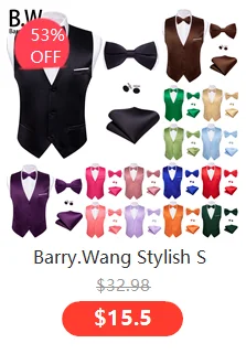 Barry.Wang Neuheit Seide Männer Krawatte Taschentuch Manschettenknöpfe Set Jacquard Tier Dinosaurier Fledermaus Gravat Krawatte Für Männliche Hochzeit Business – Detail 40