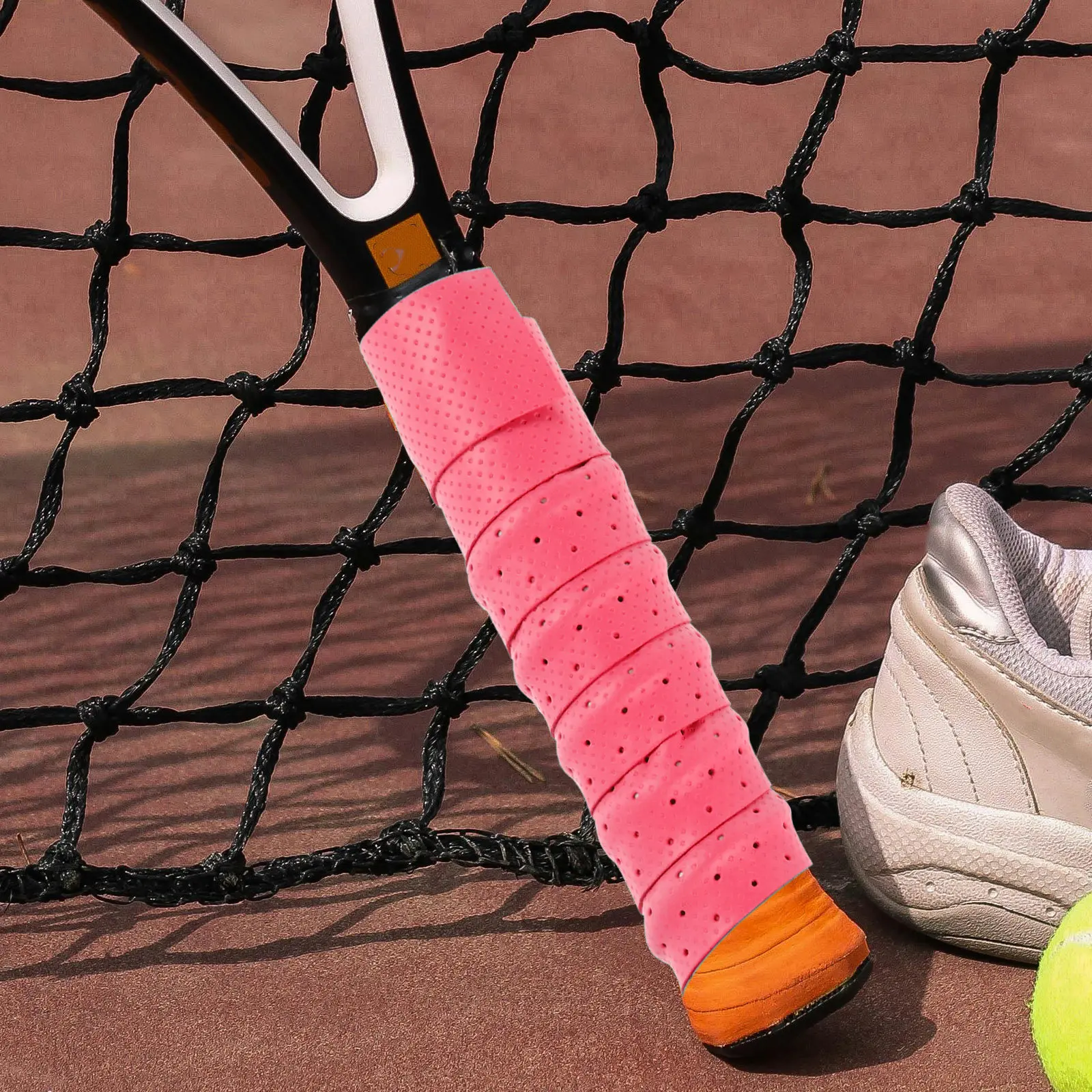 

Набор из 5 прочных противоскользящих лент для обмотки рукояток ракеток (бадминтон, теннис) и удочек, впитывающих пот