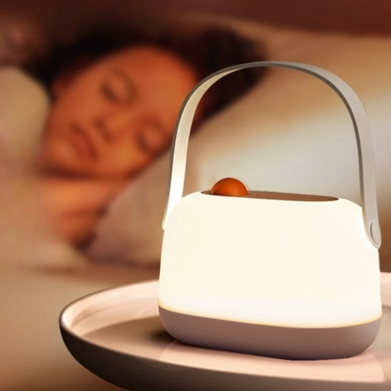 

Modern Minimalist Design Mother and Baby Night Light Bedside Children's Sleeping Light Charging LED Night Light