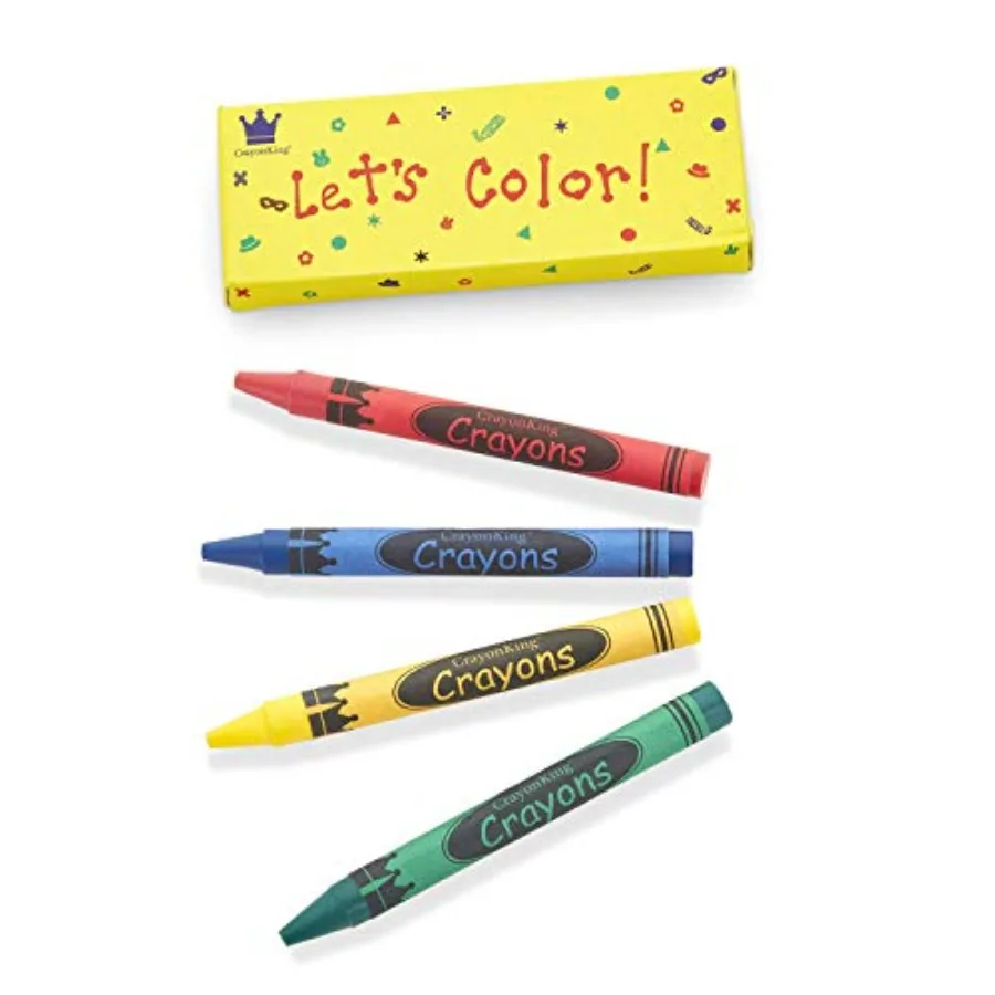 

500 Sets of 4-Packs 2000 Bulk Crayons Boxed for Easy Storage and Gifting Non-Toxic Assorted Colors Ideal for Parties Classrooms