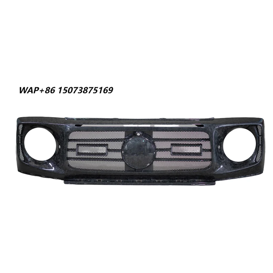 Manufacturer New Carbon Fiber Full Body Automotive Grille Kit Premium Car Accessory