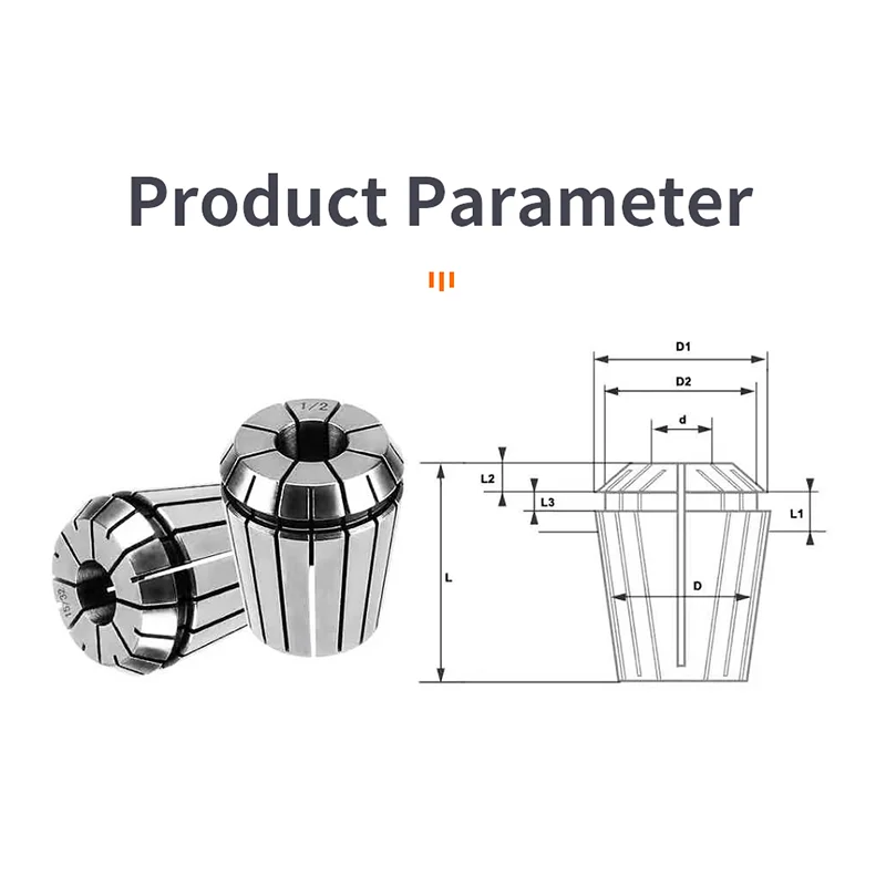 ER32 ER25 ER20 ER16 clamping chuck For milling tools collet clamp For CNC Milling Engraving Machine Spindle Motor Tool Holder