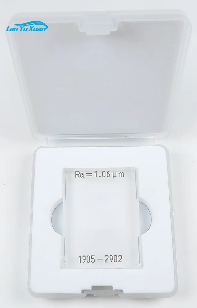 Ra=1.06 um Standard Roughness  Reference Block  Multi-engraved lines (Square Wave)