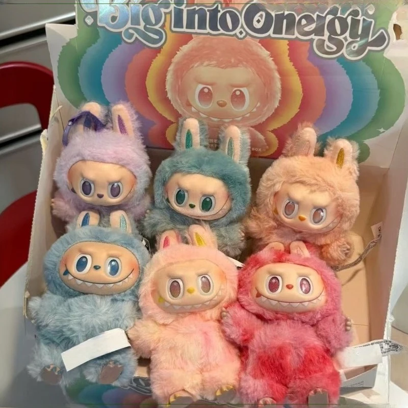 Bonita caja ciega de Mysteriou, los monstruos grandes en la serie de energía, muñeco de cara de vinilo de macarrón, muñeco de peluche de vinilo de los monstruos, regalo de cumpleaños