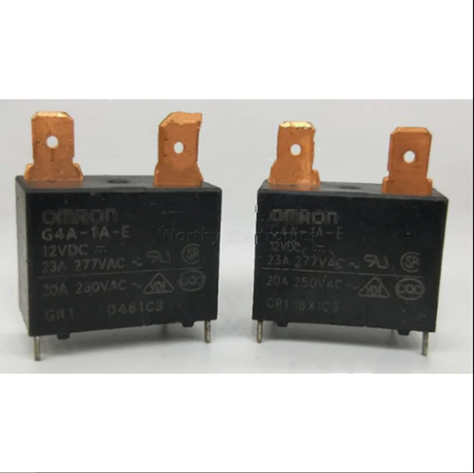 

Free shipping 10pcs/lot G4A-1A-E12V 23A 20A JQX-102F 891WP-1A-C 4PIN Relay