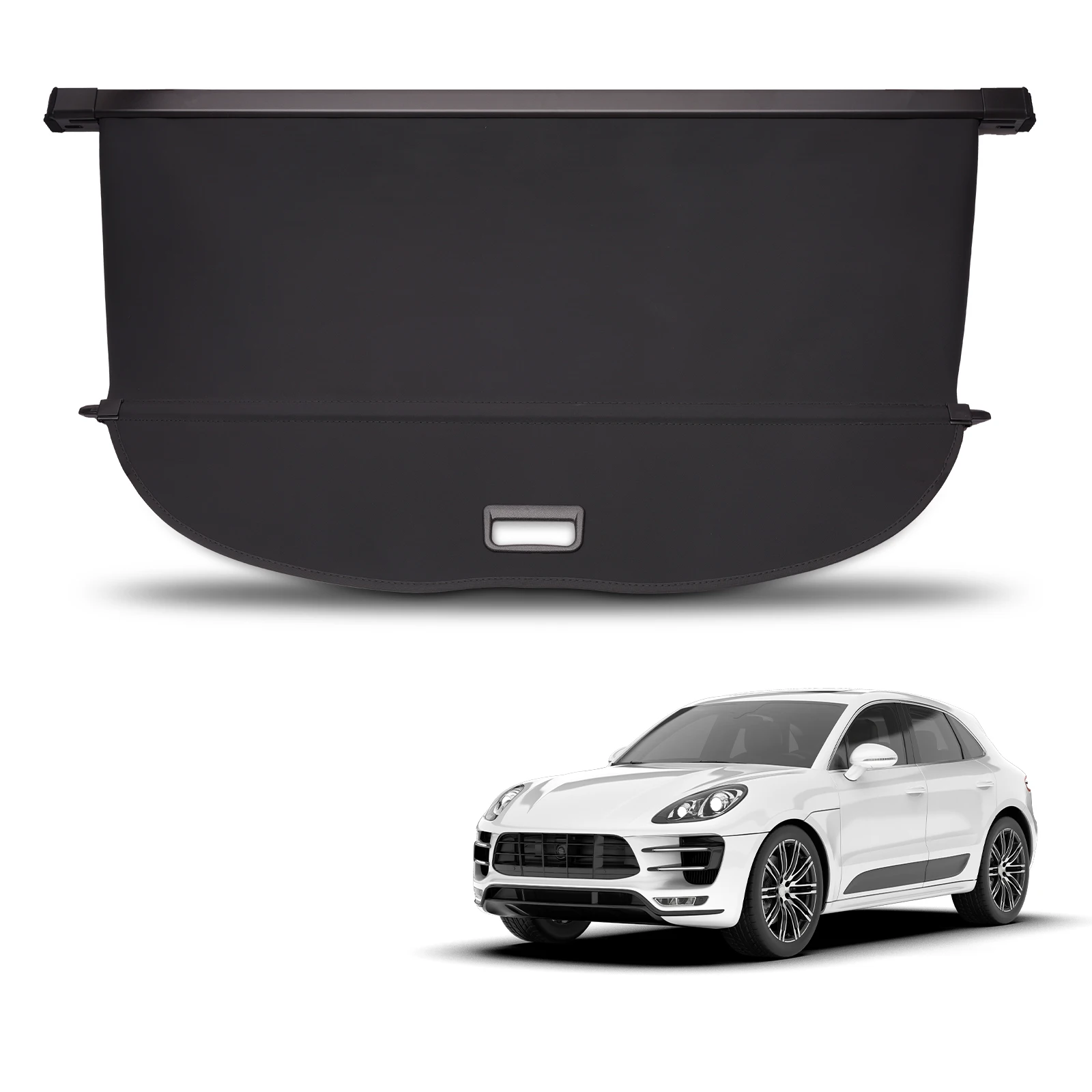

Black Trunk Protection for Porsche Cayenne 2011-2018 Retractable Cargo Cover