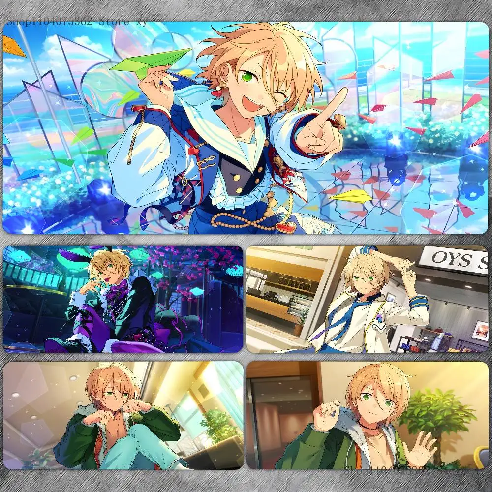 

1pc Music Game Shiratori Aira Mousepad Non-slip Suitable For Office Computers Laptops E-sports Game Desk Mats XXL Keyboard