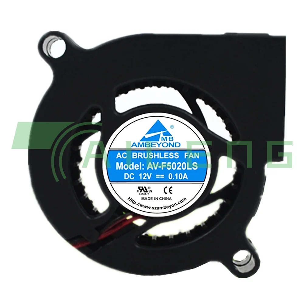 new AV-F5020LS DC12V 0.1A Enhance Your Cooling with the Silent 5cm Humidifier Fan - Ideal for Projectors and Humidifier!