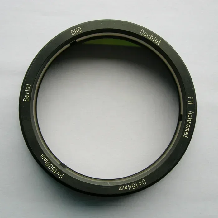 

High-quality D 154 F 750 1200 1500 1800 2250 Optical Glass Refractive Telescope Objective Achromatic Lens