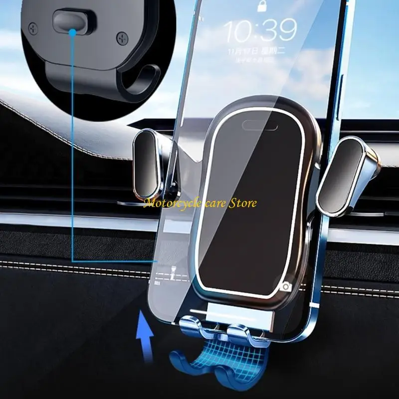 U75F Universal 360 Adjustable Car Air Vent Cellphone Navigations Holder Cradle Mount