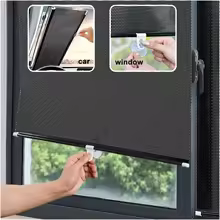 Blackout Roller Blind Window Shade with Opaque Fabric