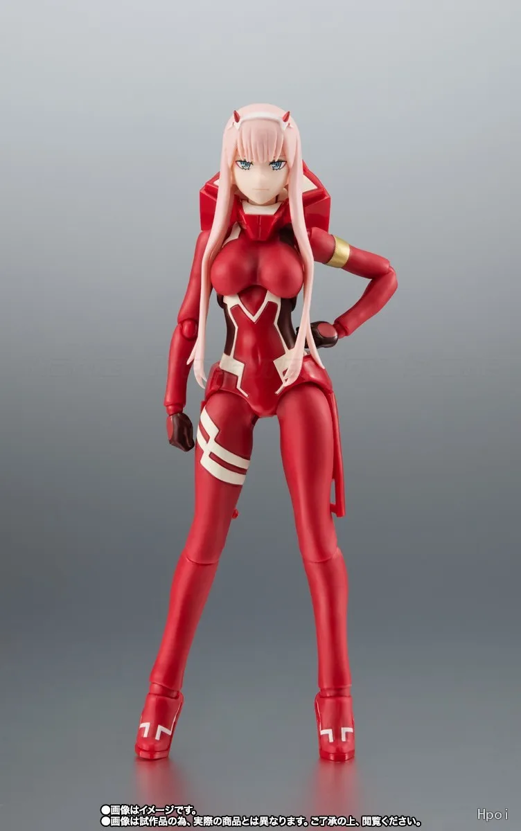 【In Stock】Original BANDAI SPIRITS S.H.Figuarts ROBOT DARLING in The FRANXX Strellizia 02 Action Figure Toys