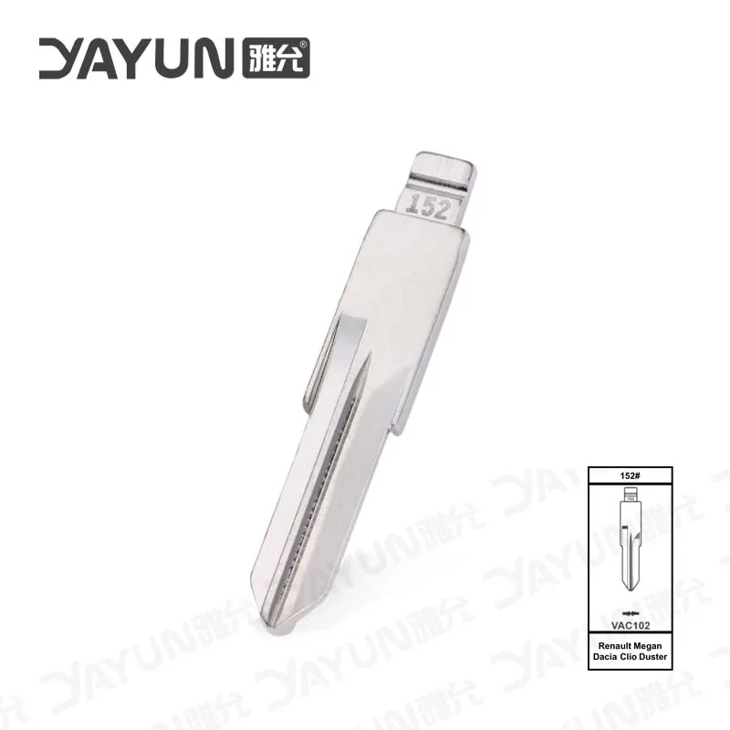 

YAYUN AKKDBL149 152# Remote Key Blade Uncut Key Blade Blank JMD VVDI KEYDIY KD Xhorse Remote For Renault