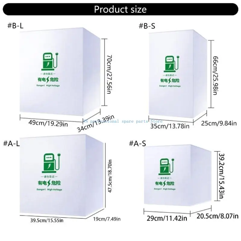 Stacja ładująca 41XA Osłona przeciwdeszczowa Ochrona przed słońcem i promieniowaniem UV Osłona ochronna Stacja ładowania odporne