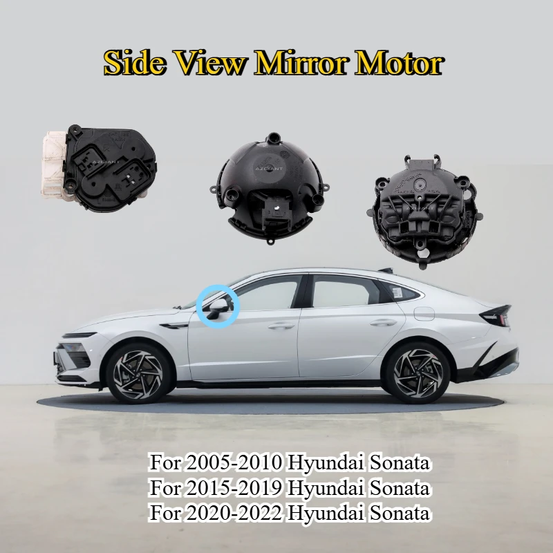 

AZGIANT for 2005-2022 Hyundai Sonata Car Side View Mirror Motor 3Pin Original Genuine High Quality Repair Kits Auto Parts