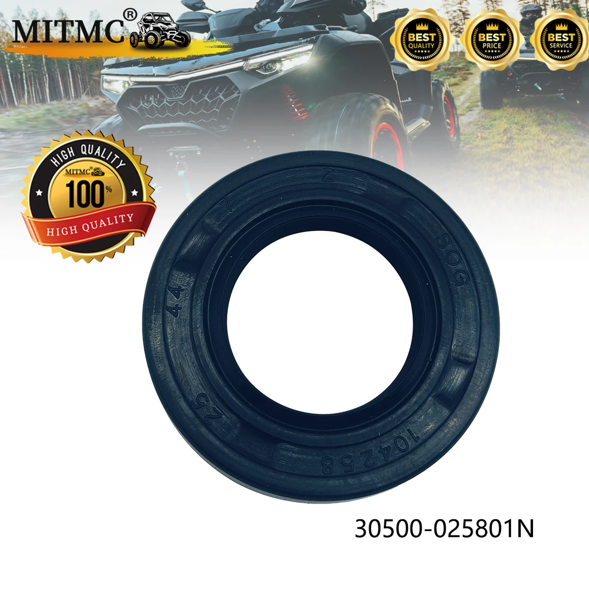 

Oil Seal 25×44×7 For CF 500 X5 CF188 600 X6 625 CF196 X-Lander 30500-025801N