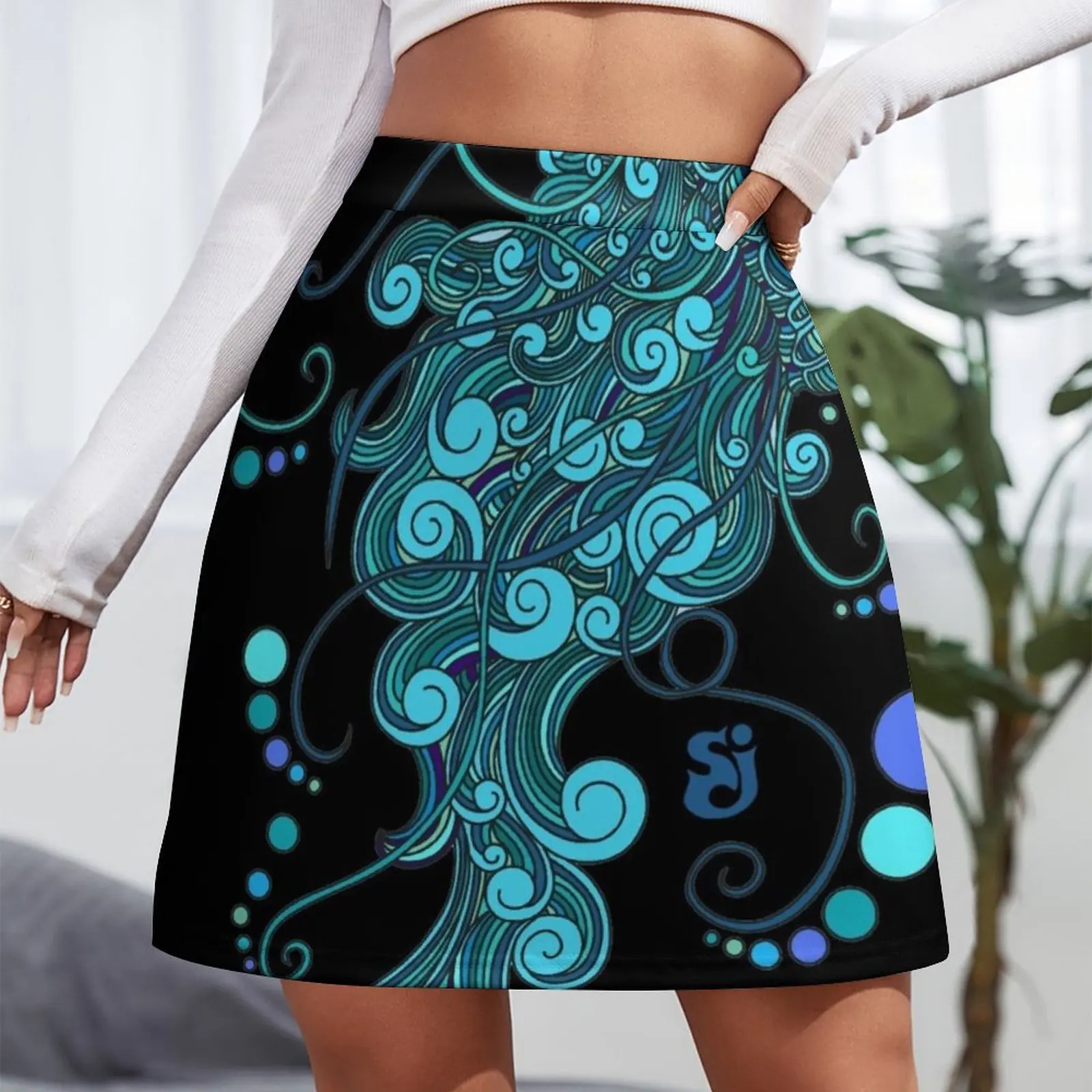 String Cheese Incident Jelly Fish Mini Skirt Short skirts Women's clothing