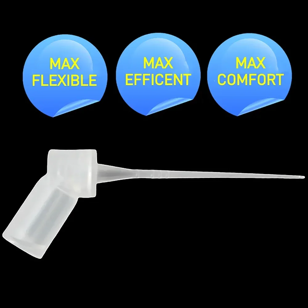 Dental Endoscopic Rinsing Needle Tip Double Side Hole 30G Endo Syringe Root Canal Washing Needle Tip Disposable Cleaning Tools