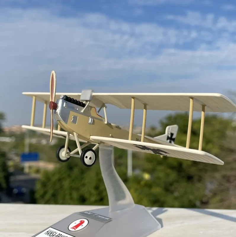 Nouveauté prix spécial métal moulé sous pression allemand 1/72 Albatross avion de Reconnaissance modèle meubles affichage Collection jouets