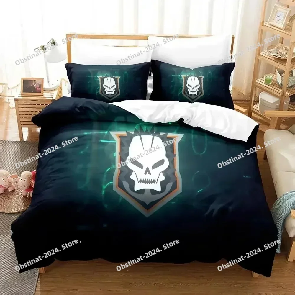3D Game Call of Duty Emblem Logo Bedding Set Printed single Comforter Quilt Duvet Cover Pillow Case 3 Pieces Set Kids Adult Size