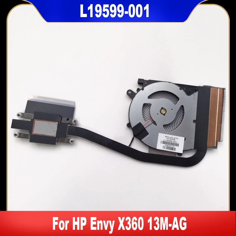 

L19599-001 New Original For HP Envy X360 13M-AG Laptop Cooling Fan Cooler Fan Heatsink Radiator High Quality