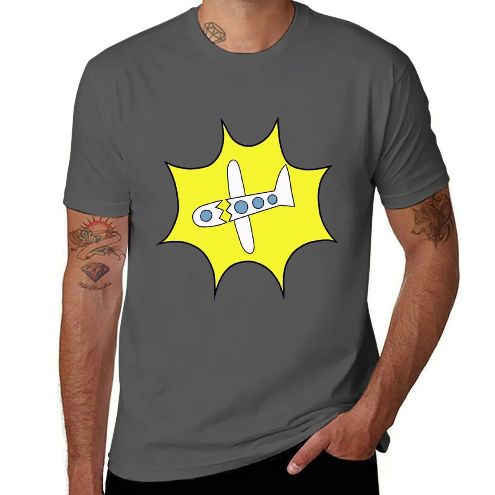 

Футболка Villainous Dr. Flug Design, футболки из хлопка, 100% футболки для мужчин, облегающая мужская футболка, летняя футболка