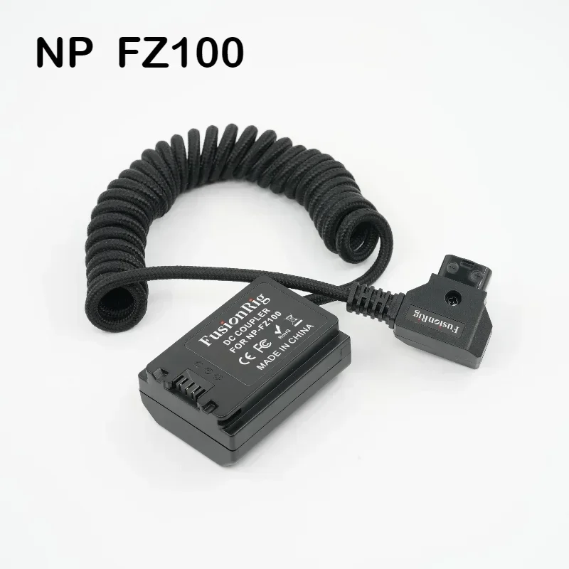 D-TAP TO FOR SONY A7/FX3/FX30 NP-FZ100 DUMMY BATTERY CABLE Nylon Braided