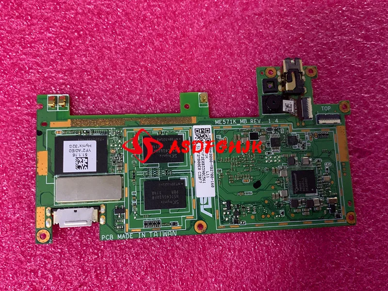 Original 60nk0080-mb2620 For ASUS Nexus 7 2ND me571K MB REV 1.4  Tablet Motherboard WITH 2GB RAM AND 32GB SSD All tests OK