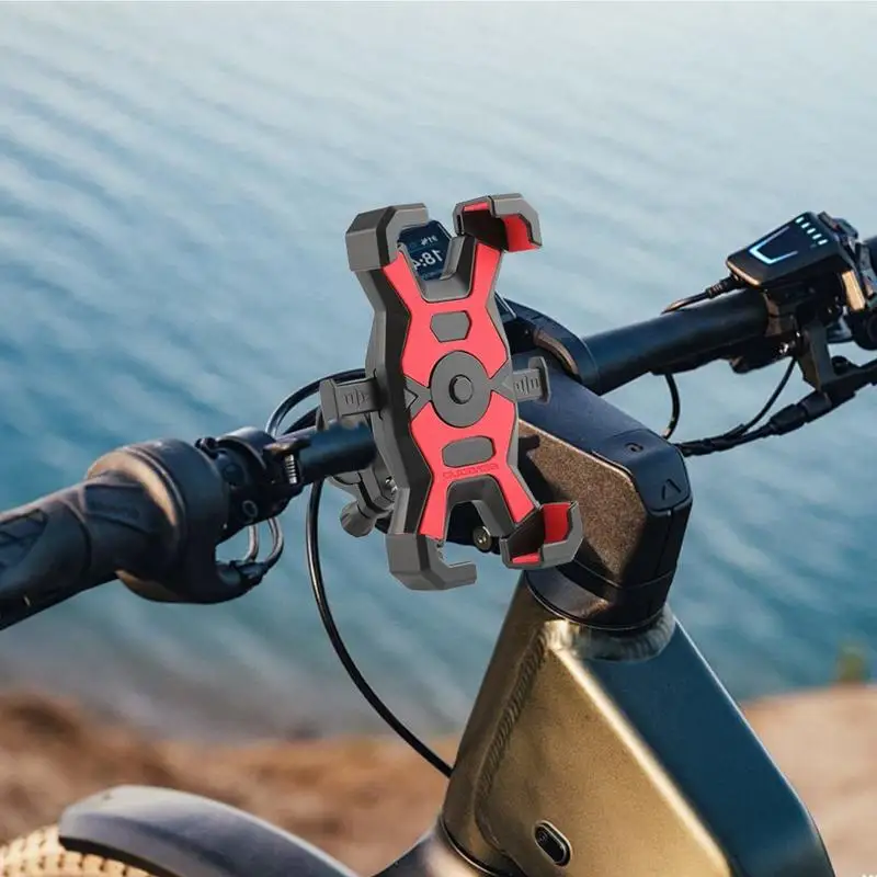 

Bike Phone Holder Rotatable Cellphone Holder Motorcycle Bicycle Phone Holder Handlebar Stand Mount Bracket