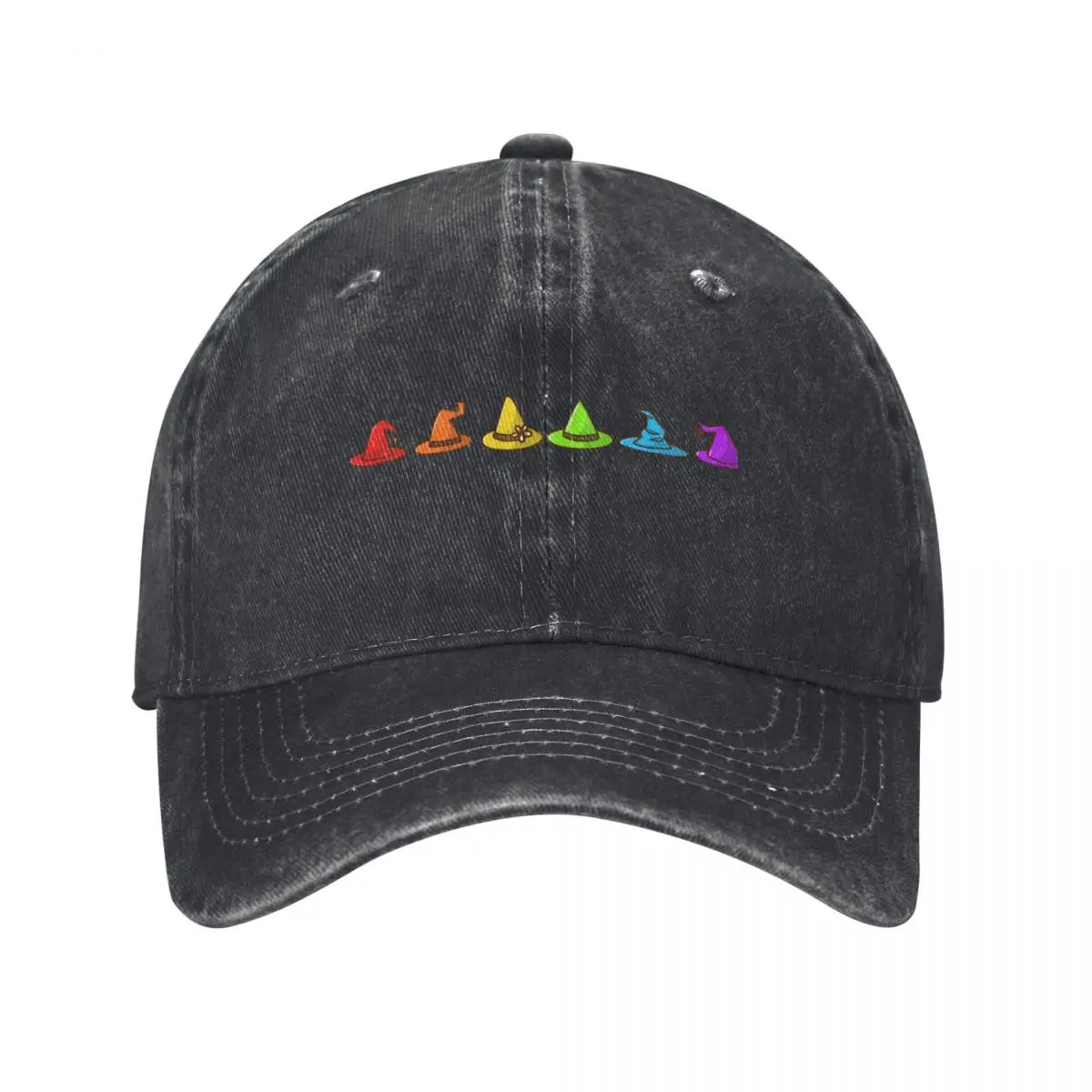 Rainbow Witch Hats Baseball Cap Kids Hat Golf Hat Women's Men's