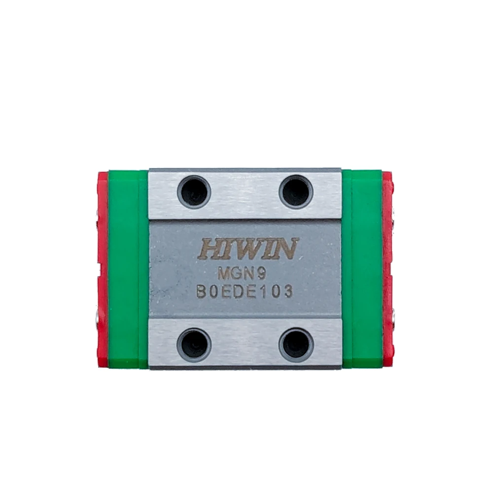 HIWIN Genuine MGN9C MGN9 Miniature Linear Guide Rail +Slider 40 50 60-100 200 250 300 350 400 450 500 550mm For 3D Printer CNC