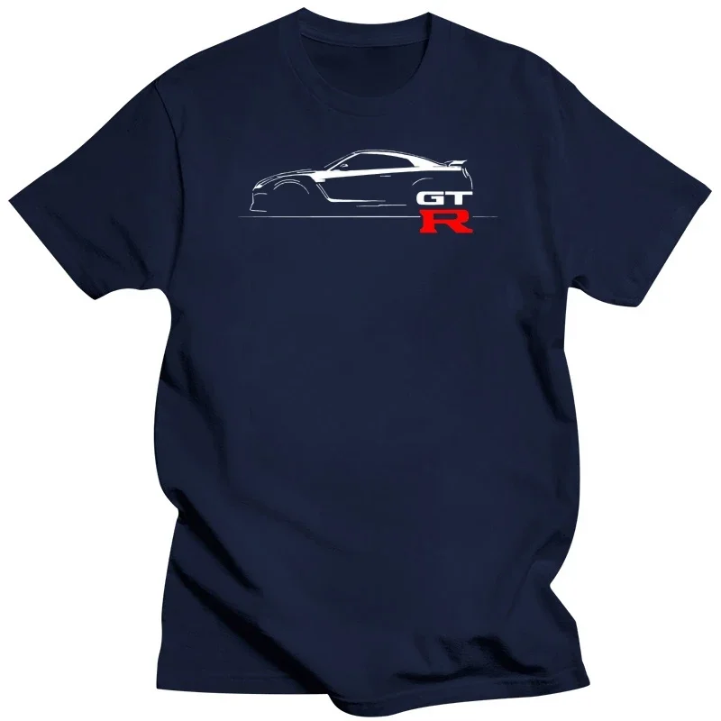 Navy Gtr Supercar Turbo Niss Car T shirt Custom Mens Womens R34 R35 Nismo 2019 New Fashion Low Price Round Neck Men Tee shirt