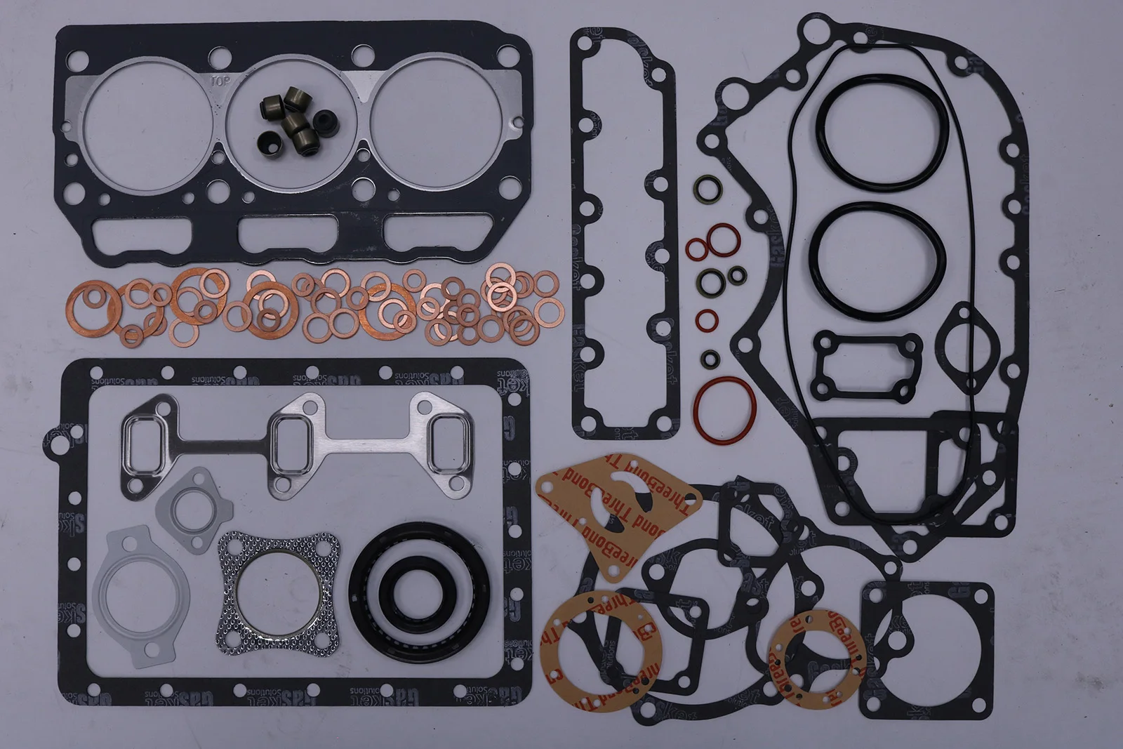 Imagem -03 - Nova Revisão Completa Kit Gaxeta 3gm30 3gm30f se Encaixa para Yanmar Barco Marinho Conjunto de Motor Diesel Peças de Reposição