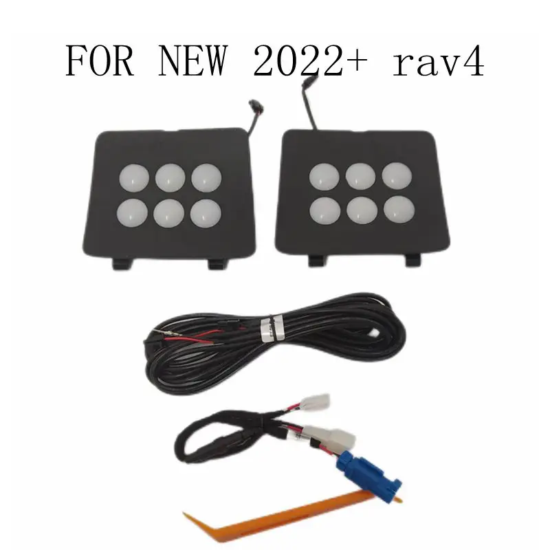 FOR RAV4 2022 2023 Accessories LED Car Trunk Light Luggage Trunk Top Lamp Tailgate Lights Suitcase Dome