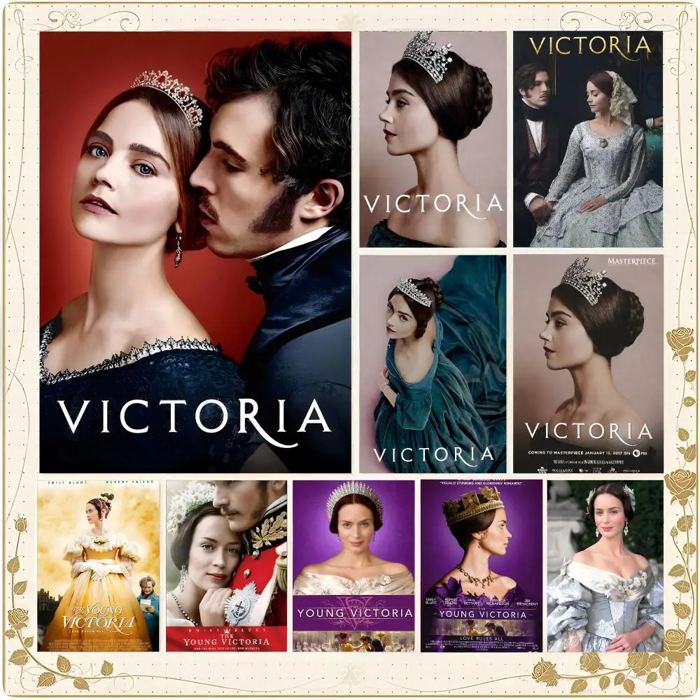 Movie Period Young Victoria Poster Wall Art Painting for Living Room Interior Decor and Gift Options