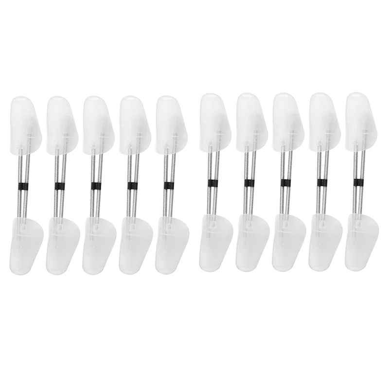 new-10-x-pairs-of-shoe-tree-trees-plastic-maintain-shape-shoes-footwear-white